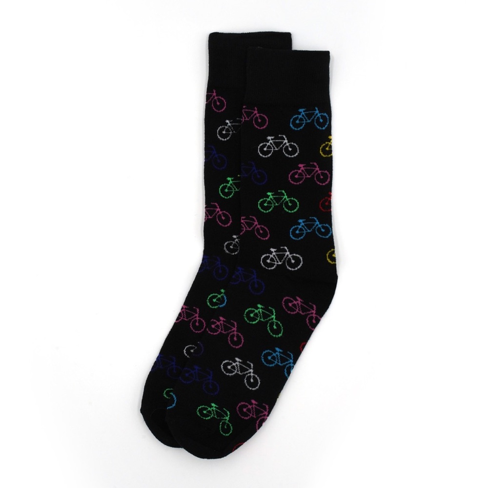 Crew Socks -Bicycles - Multi-color - NWT